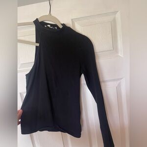 High-neck Asymmetrical Top